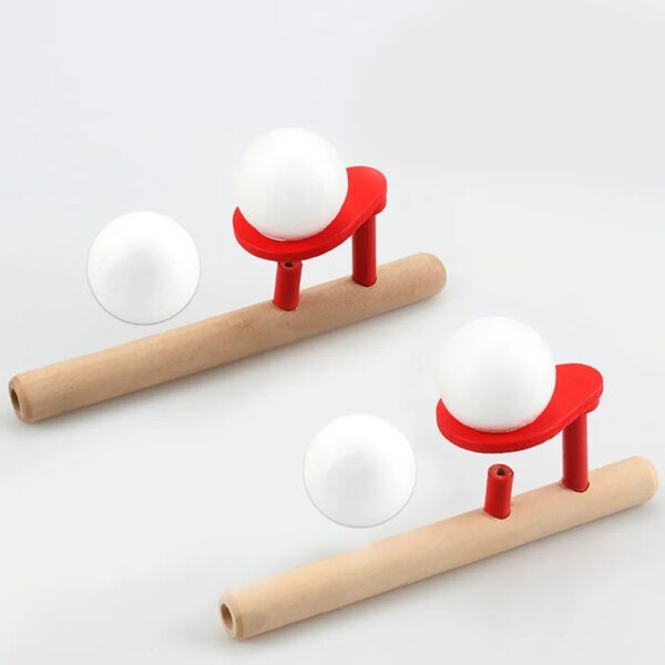 Wooden Floating Ball Blow Tube