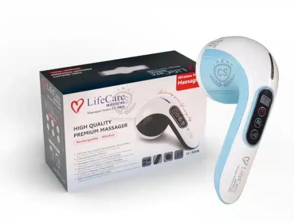 Best Quality Wireless Rechargeable Massager Machine Lifecare LC-900 R - Image 5