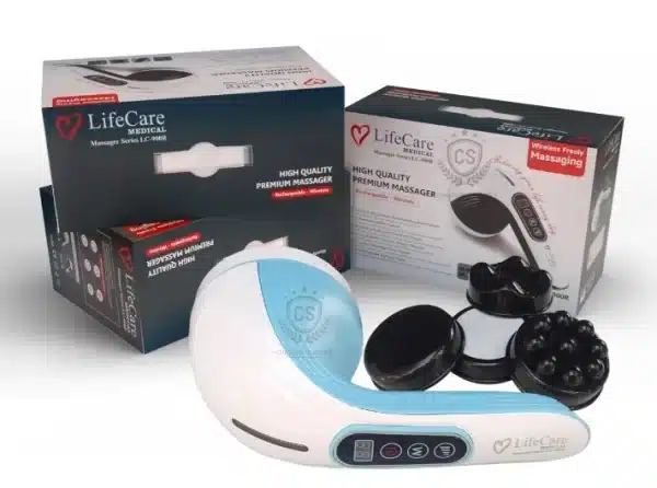 Best Quality Wireless Rechargeable Massager Machine Lifecare LC-900 R - Image 6