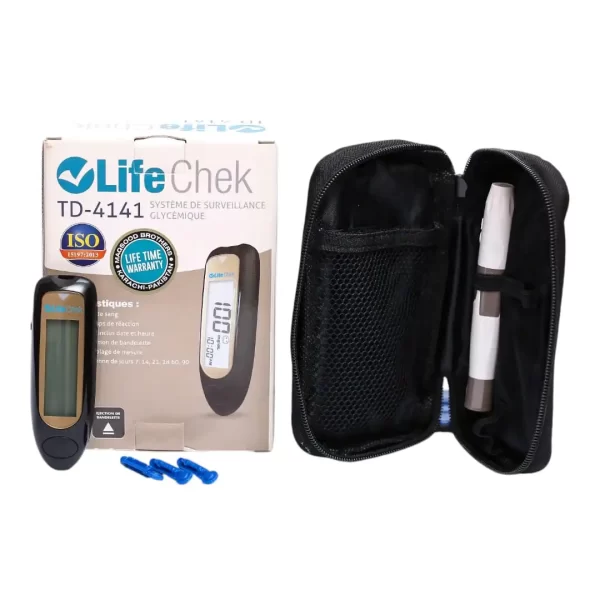 Life Check Glucometer, Blood Glucose Monitor -  Sugar Level Testing Machine