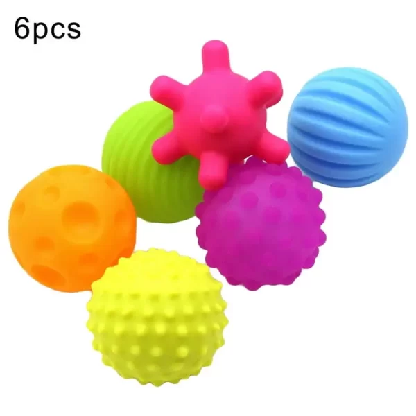 Sensory ball set (6 Balls of different textures) - Image 2