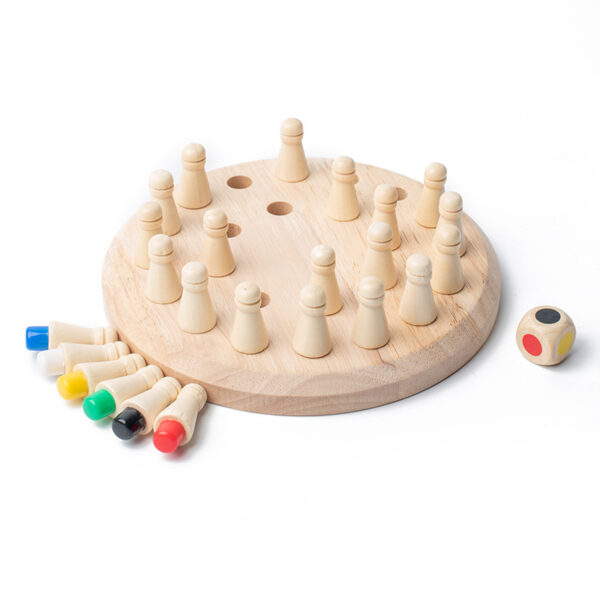 Memory Chess Peg Board