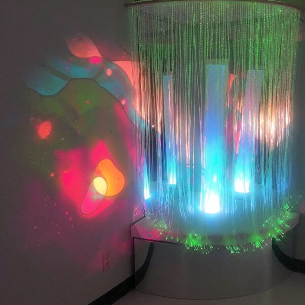 Fibre Optic Corner Shower for Sensory Room