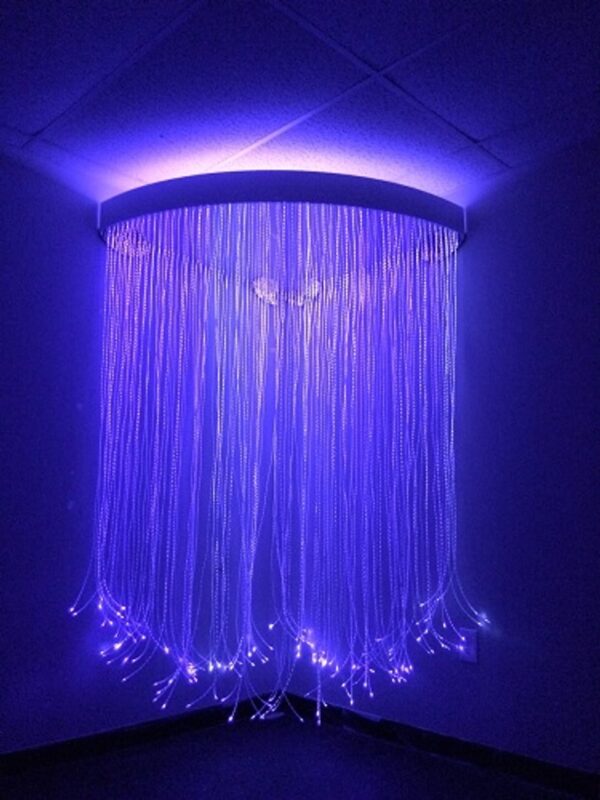 Fibre Optic Corner Shower for Sensory Room - Image 2