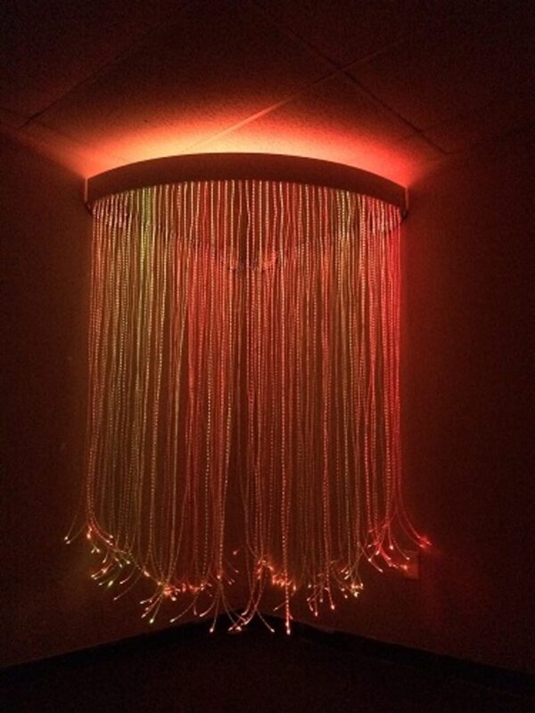 Fibre Optic Corner Shower for Sensory Room - Image 4