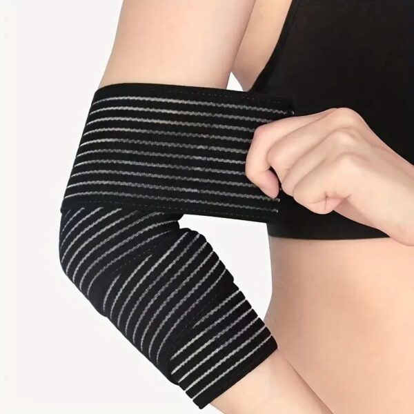 High Elastic Fitness Knee & Calf Wrapping Band, Wrist & Foot Support Band - Image 4